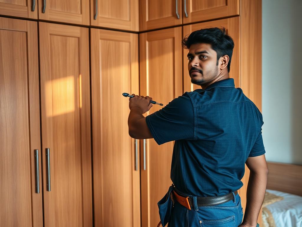 Carpentry Maintenance service in a Bengaluru home