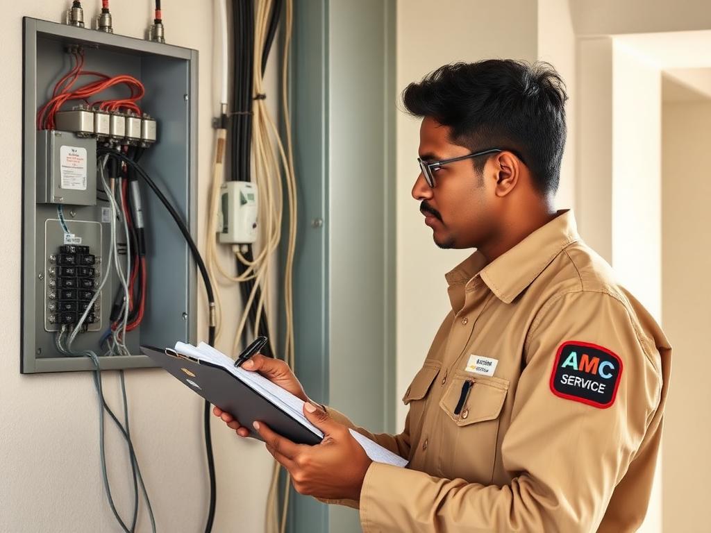 Electrical AMC service in a Bengaluru home