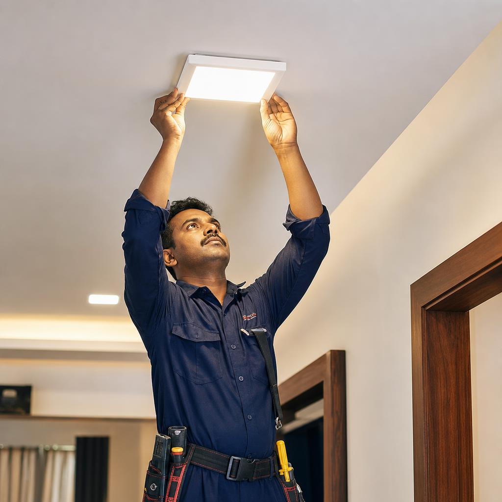 LED Lighting Installation service in a Bengaluru home