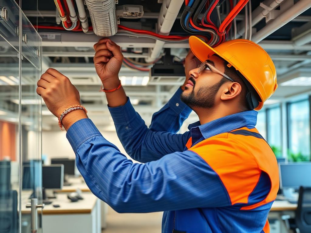 Office Electrical Works service in a Bengaluru home