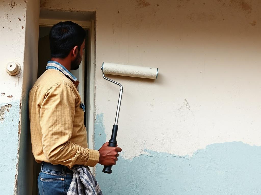 Painting Maintenance service in a Bengaluru home