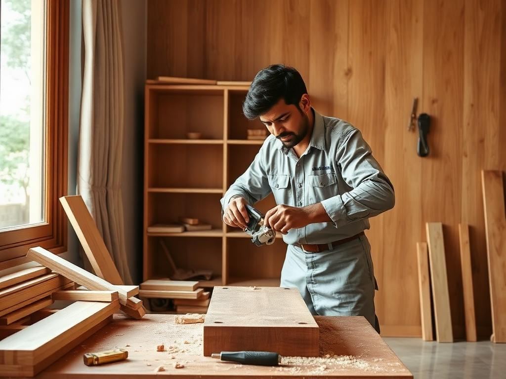 Carpentry Works service in a Bengaluru home