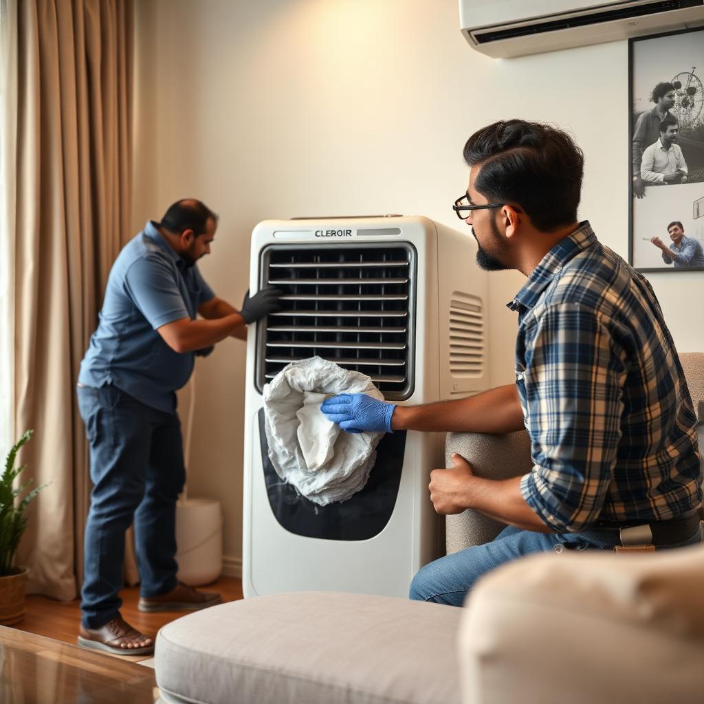 Air Cooler Repair service in a Bengaluru home