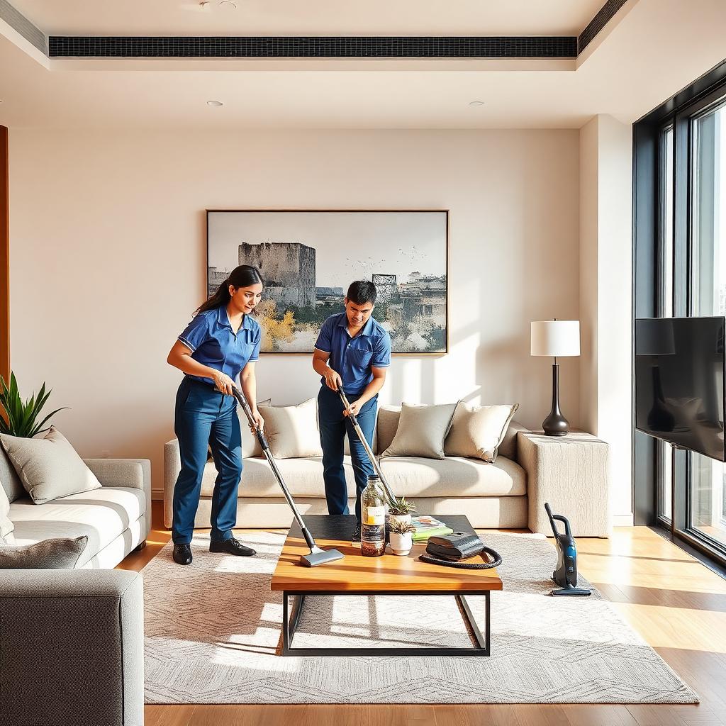 Apartment Cleaning service in a Bengaluru home