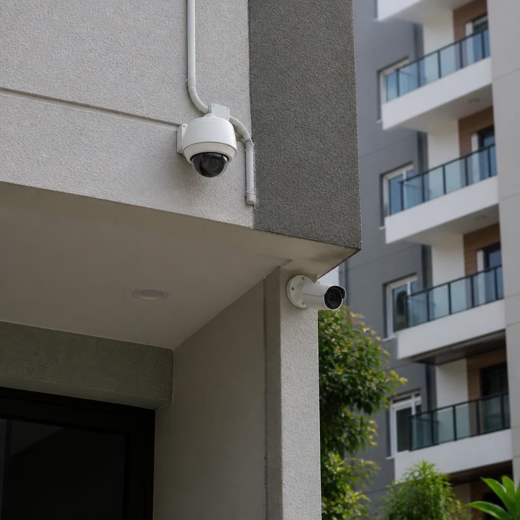 CCTV Installation & Maintenance service in a Bengaluru home