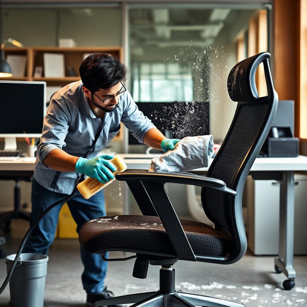 Chair Cleaning service in a Bengaluru home