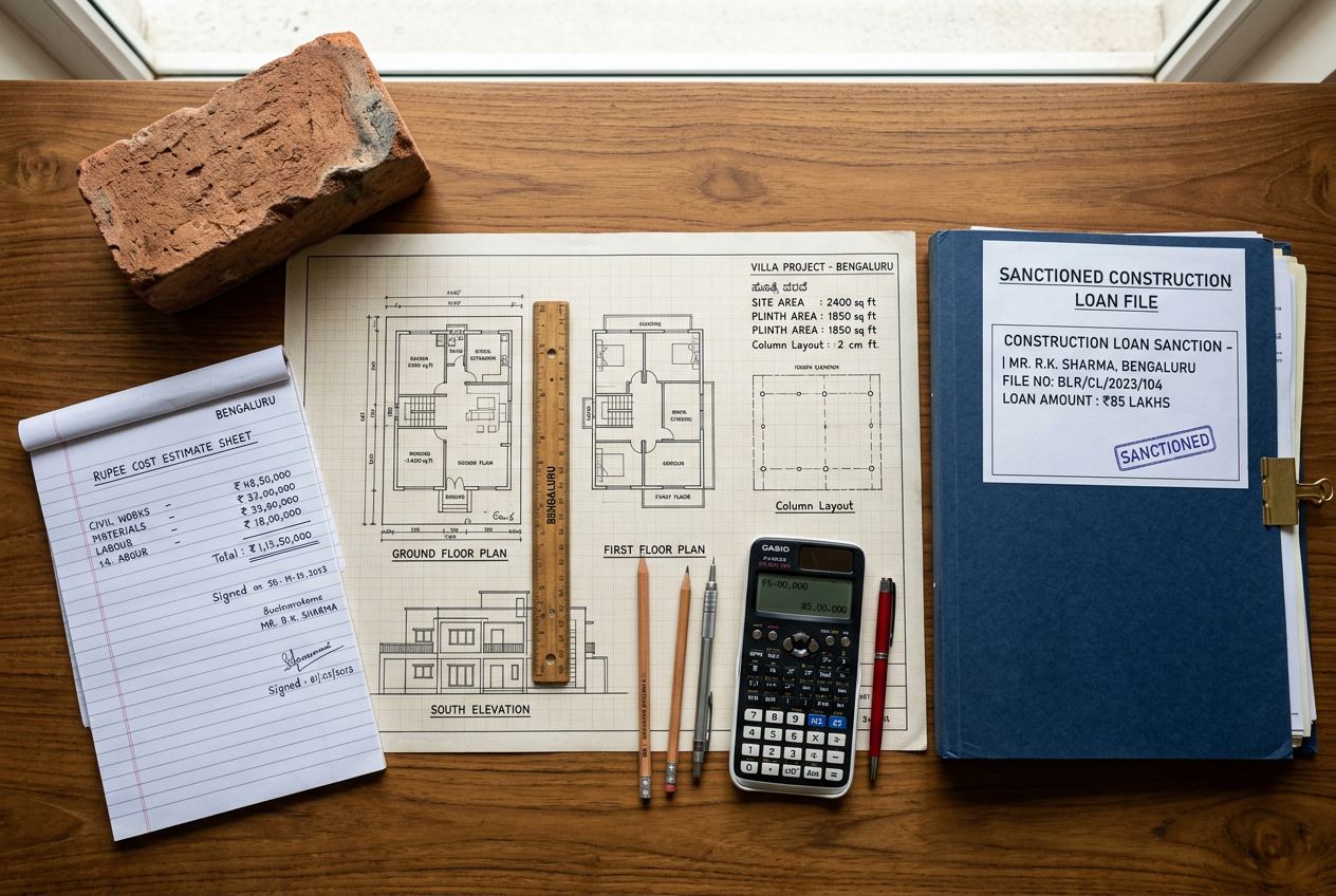 Construction Loans service in a Bengaluru home