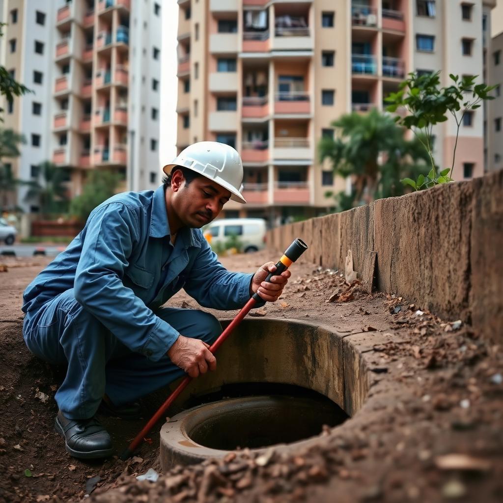 Drainage Line Works service in a Bengaluru home