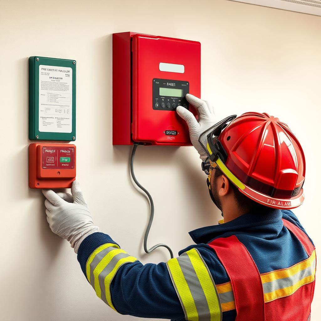 Fire Alarm System service in a Bengaluru home