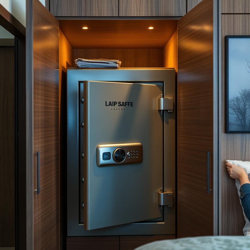 Home Safe (Locker) Installation service in a Bengaluru home