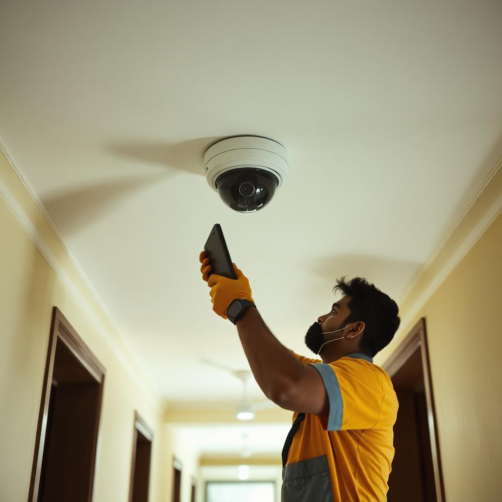 IP Camera Installation service in a Bengaluru home