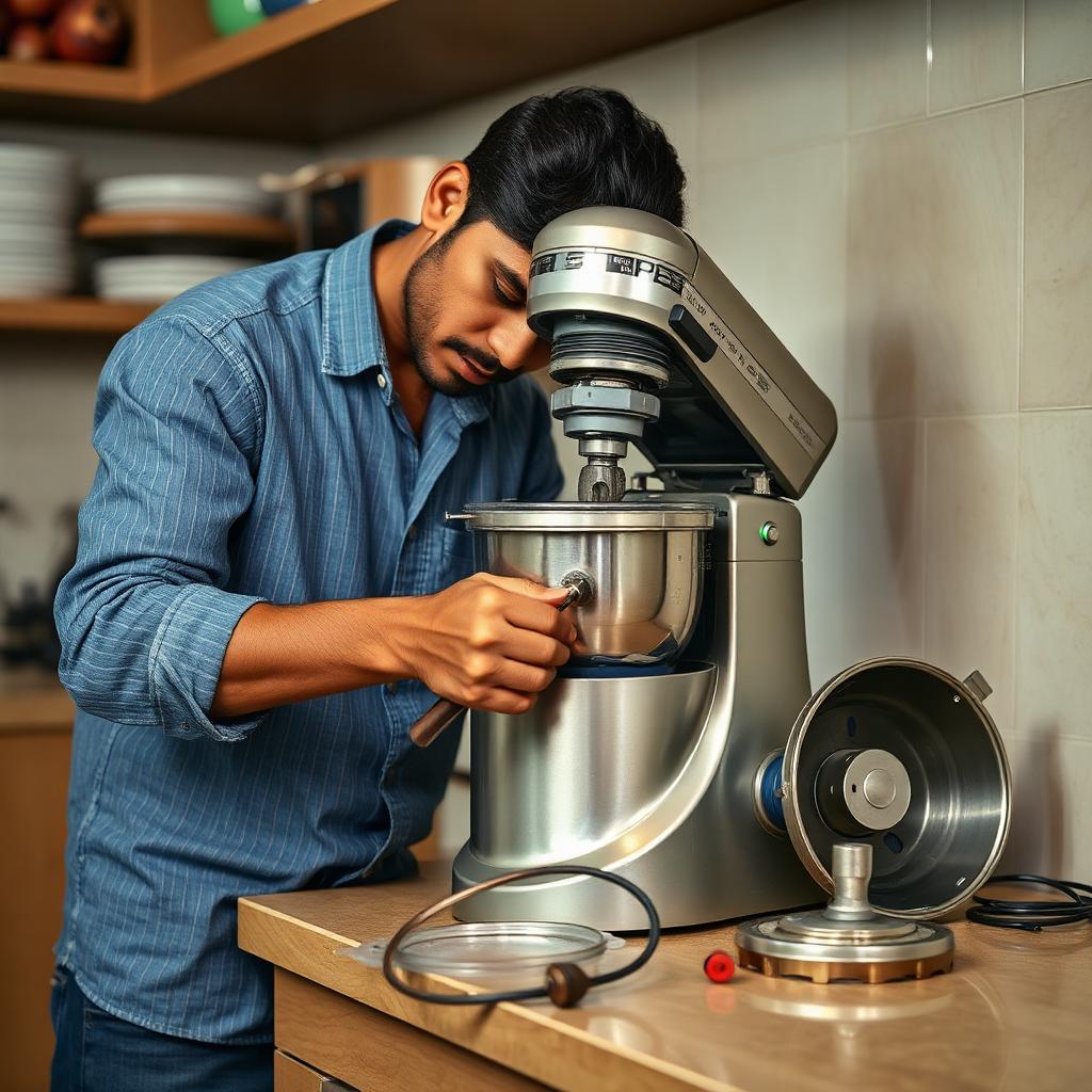Mixer Grinder Repair service in a Bengaluru home