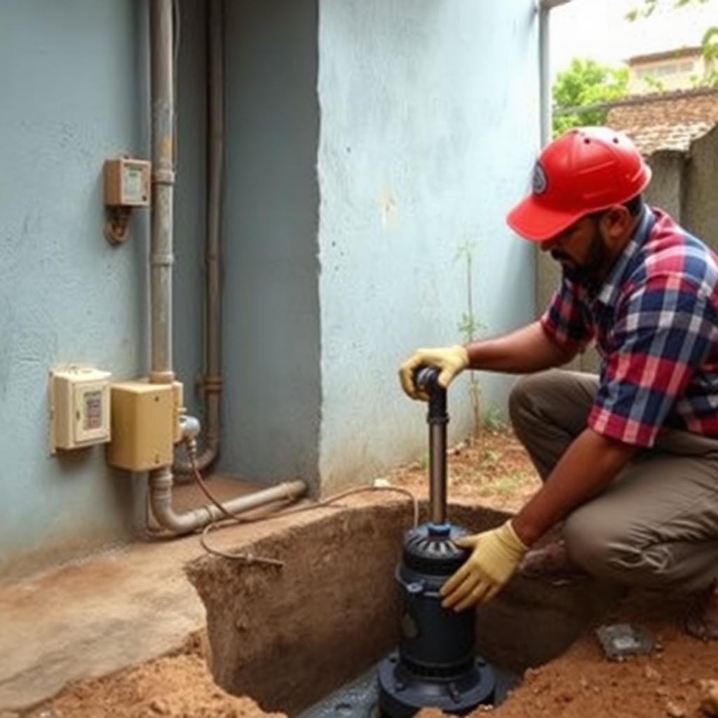 Motor Pump Installation service in a Bengaluru home