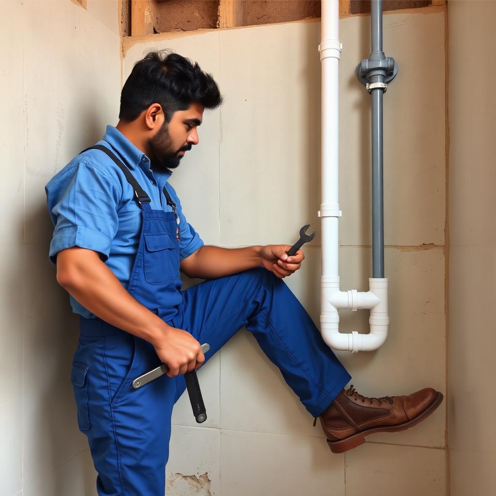 Plumbing Installation service in a Bengaluru home