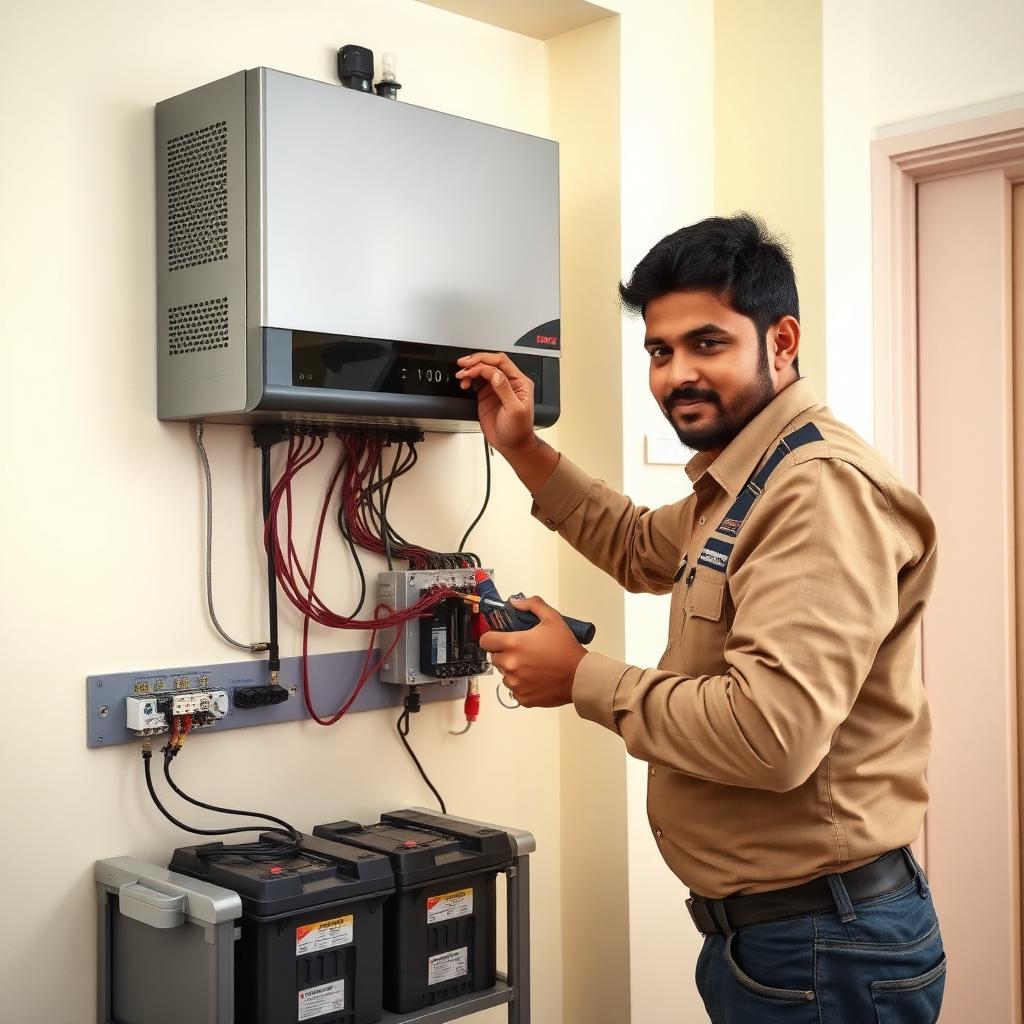 Power Backup Wiring service in a Bengaluru home