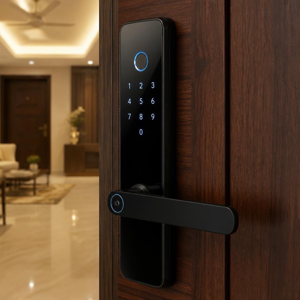 Smart Lock Installation service in a Bengaluru home