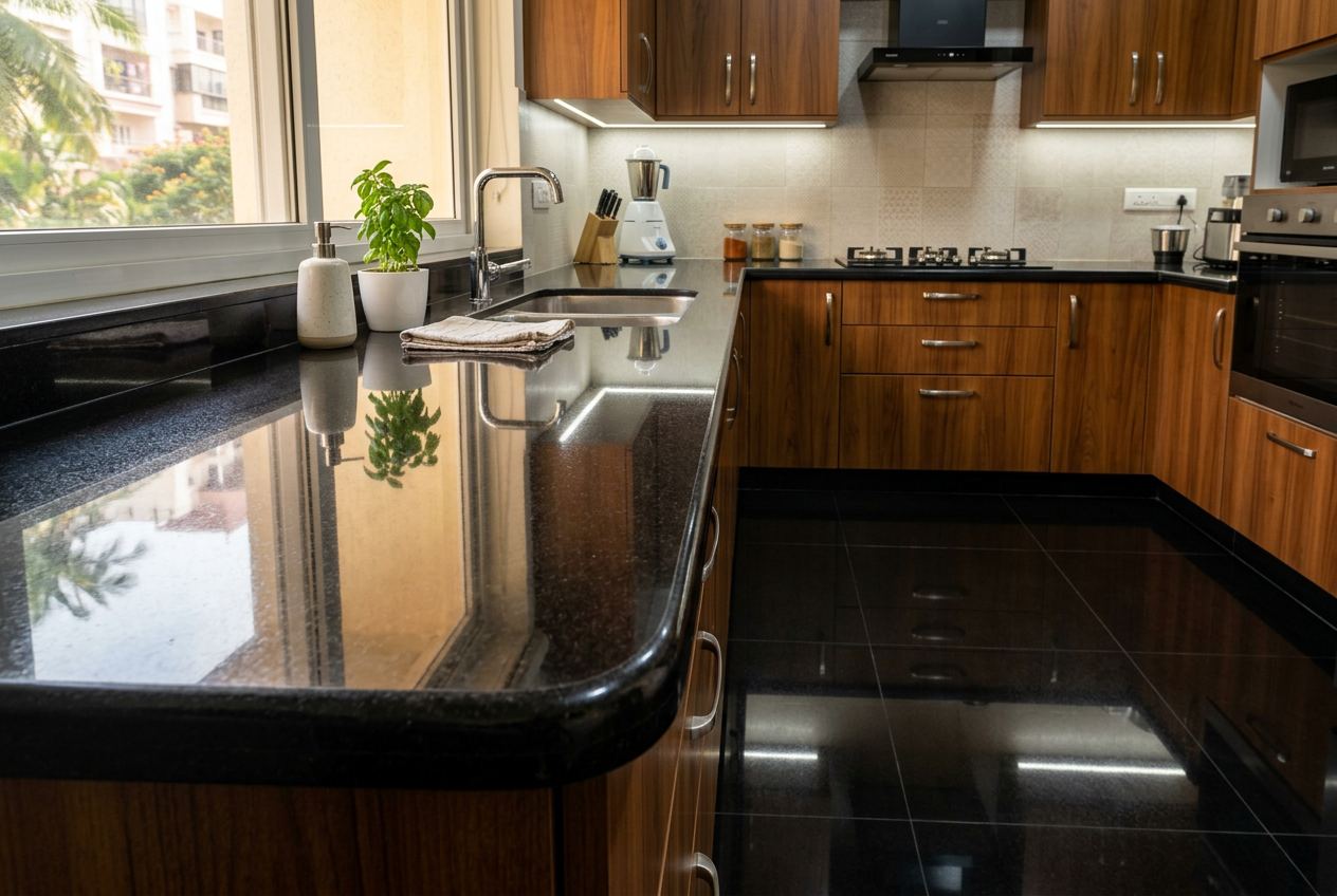 Tile & Granite Repairs service in a Bengaluru home