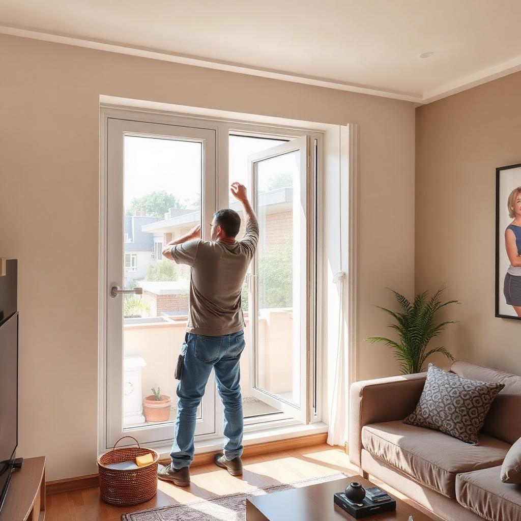 UPVC Windows and Partitions service in a Bengaluru home