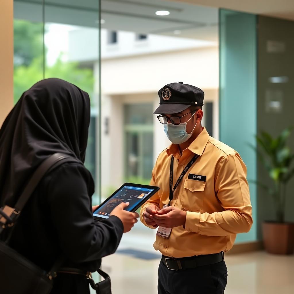 Visitor Management System service in a Bengaluru home