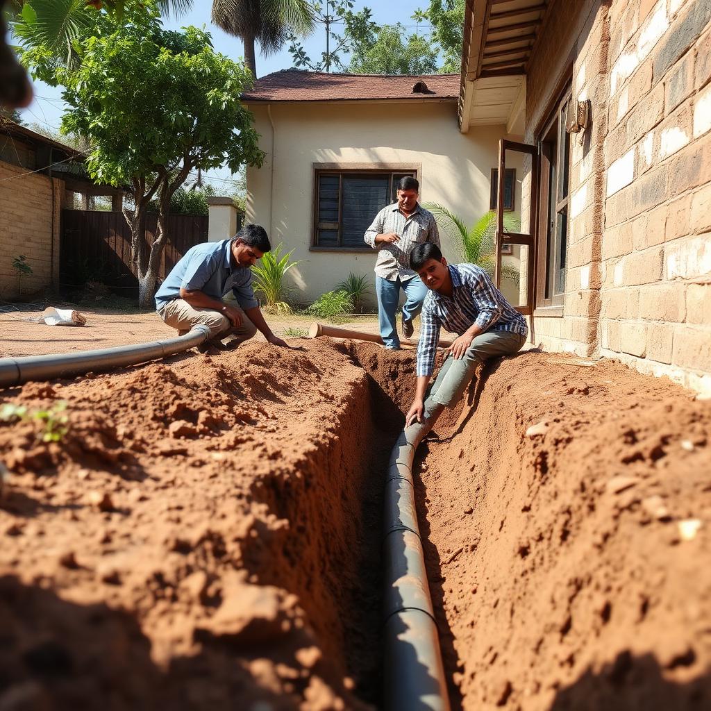 Water Pipeline Installation service in a Bengaluru home