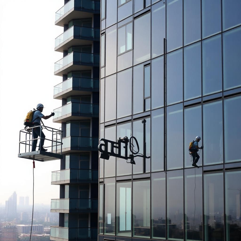Window Cleaning service in a Bengaluru home